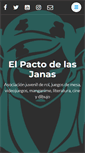 Mobile Screenshot of pactojanas.com
